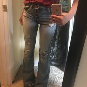 American Eagle Boho Artist Flare Jeans
